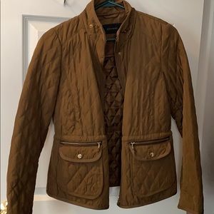 Like New Zara quilted fall jacket